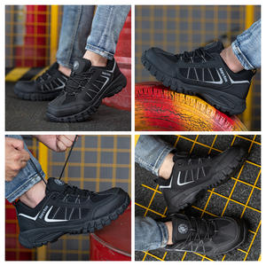 JIANKUN, venta al por mayor, botas de trabajo, seguridad, Punta compuesta, punta de acero transpirable, protección antiimpacto, Industrial, invierno, otoño - Product Image 6