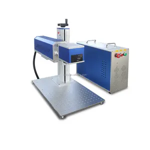 JPT MOPA 60w 80w white/black/color fiber laser marking machines price /fiber laser engraver/lazer marker colored on metal