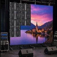 Mur vidéo LED intérieur P2.604 pour événements de location de scènes, avec assemblage rapide et taux de rafraîchissement élevé