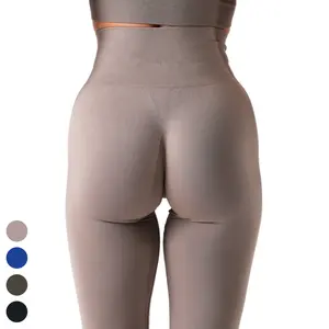 Seamless Tights Wholesale Workout Clothing High Waist Sports Legging Butt Lifting Gym Fitness Pants Women Seamless Yoga Leggings