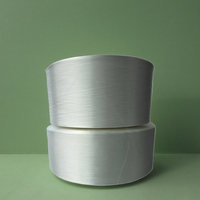 Vente Flash Fil FDY 100% Polyester Recyclé Blanc Brut 120D/96F Plus Résistant et Plus Durable