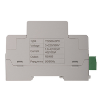 Compteur d'énergie solaire photovoltaïque à double circuit avec surveillance RS485 Modbus et CT à noyau divisé