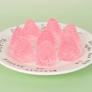 Jouets sensoriels anti-stress en forme de fraise collante ODM/OEM pour enfants de 5 à 7 ans - Product Image 1
