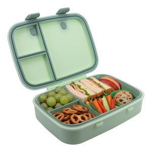Famous Snack <b>Box</b> Food <b>Container</b> Adults Metal Tiffin Bento Lunch <b>Box</b> 304 Stainless Steel Lunch <b>Box</b> - Product Image 1