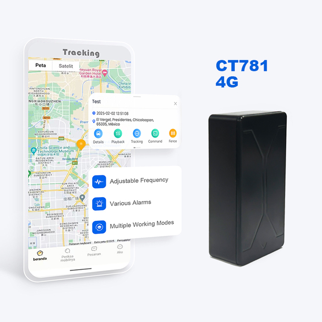 CARTRAK Professional Portable GPS Tracker for Cars Long Battery Life Waterproof Solar Powered 4G Network Asset Tracking WiFi