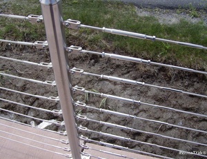 Ringhiera a Cavo in Acciaio Inox Nero Opaco Montata dall'Alto, Facile da Installare, per Scale Interne - Product Image 5