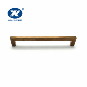 Tirador de puerta de cocina de latón en forma de <span class=keywords><strong>U</strong></span> cuadrado - Product Image 5