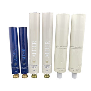 WBG tutup logam murni kosmetik wajah Krim Tangan Tubuh Losion pasta gigi produk pewarna rambut 200ML tabung kemasan aluminium - Product Image 6