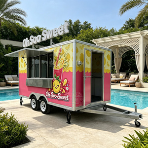 Premium Crepe Trailer Professional Coffee Truck DOT VIN Street Food Cart - Product Image 2