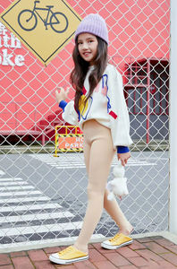 Winter Style Baby Girls Skinny Warm Thick <strong>Nude</strong> Leggings <strong>Fleece</strong> <strong>Lined</strong> Elastic Thermal Stretchy <strong>tights</strong> lace trimmed high waist - Product Image 6