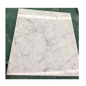 광택 된 흰색 대리석 석판 벽 및 바닥 타일에 대한 맞춤형 경쟁력있는 가격 - Product Image 4
