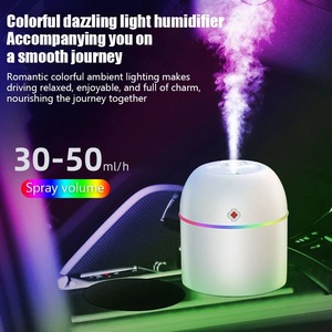 Diffuseur d'arômes avec humidificateur USB, idéal pour les chambres, les salons, les bureaux et l'éclairage d'ambiance - Product Image 4