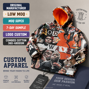 Felpa con Cappuccio Hip Hop 2027 con Design Personalizzato, Abbigliamento Streetwear da Donna con Personaggi <span class=keywords><strong>Anime</strong></span>, Taglie Grandi - Product Image 4