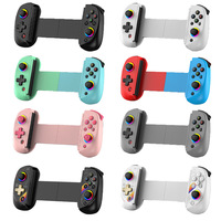 Nouveau D8 sans fil BT manette de jeu rétractable manette de jeu de contrôle pour appareil Android IOS P3 P4 Switch PC
