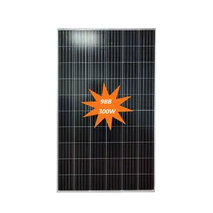 Oem 도매 9Bb 캐나다 휴대용 Ja 300W 310W 320W 330W 340W 350W 트리나 Monocrystalline Longi Jinko 태양 패널