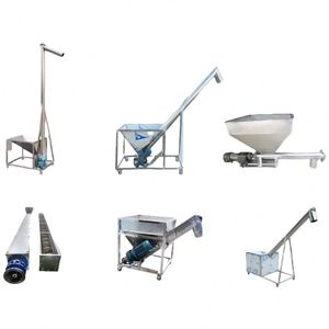 Transportador de Gránulos en Espiral de Acero Inoxidable Vertical para Polvo de Arroz, Polvo Plástico, Alimentos, Condimentos, Forraje y Harina - Product Image 4