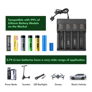 <span class=keywords><strong>Chargeur</strong></span> de batterie universel 1 2 <span class=keywords><strong>4</strong></span> emplacements <span class=keywords><strong>Chargeur</strong></span> de batterie au lithium USB <span class=keywords><strong>Chargeur</strong></span> de batterie au lithium-ion pour 21700 18650 18500 16340 - Product Image 6