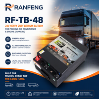 Paket Baterai LiFePO4 24V 200Ah untuk Truk, Starter Mesin, AC Parkir, Daya Starter, Siklus Dalam, 4000 Siklus