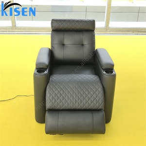 KISEN Équipement professionnel pour salon de manucure, fauteuil de pédicure inclinable, station de manucure, massage, caractéristiques beauté - Product Image 2