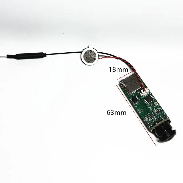 HD WiFi Mini Camera DIY Module Home office Security Nanny Cam Alarm Remote viewing, Miniature Camera with Motion Detection, App