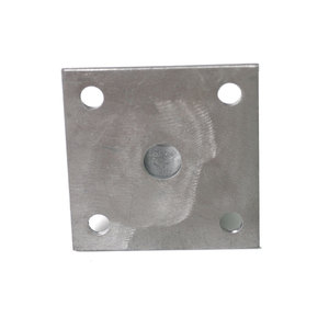 Connecteur métallique d'angle en forme de U, prix d'usine personnalisé européen populaire, supports de <span class=keywords><strong>poteau</strong></span> en acier carré pour le <span class=keywords><strong>bois</strong></span> - Product Image 6