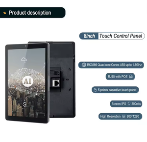 OEM New 8" Smart Home Control <b>Hub</b> Android Tablet Pc Touch Screen Wi-Fi IOT Automation Control Rockchip Octa Quad Core 4G POE NFC - Product Image 2
