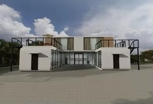 Cabañas Prefabricadas de Madera Estilo Apple, Personalizadas en Foshan 2025, Precio Económico, Módulos de Oficina Prefabricados, Cabañas de Hotel, Casas de Campo, Diseño Gratuito para <span class=keywords><strong>Martinica</strong></span> - Product Image 3