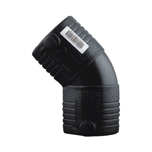 PE100 Electrofusion Elbow45 Deg pour la distribution de <span class=keywords><strong>gaz</strong></span> Raccords HDPE Accouplement d'électrofusion - Product Image 6