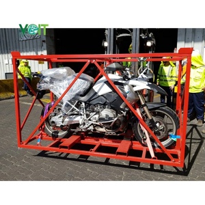 Caisse en acier métallique pour moto, empilable et de construction robuste - Product Image 2