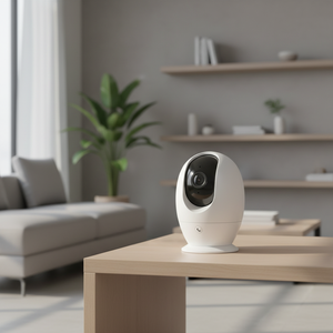 كاميرا مراقبة داخلية Tuya RP6 بدقة 4 ميجابكسل وزاوية 360 درجة عالية الجودة مع رؤية ليلية وإنذار وتخزين وكشف للحركة ودعم بطاقة TF والوصول السحابي - Product Image 1