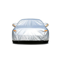 Housse de voiture en PVC 210 g/m², disponible pour toutes les saisons, imperméable, anti-poussière, anti-neige, possibilité de personnalisation