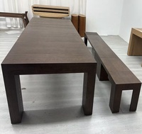 Table d'angle intérieure américaine extensible jusqu'à 300 cm, table à manger de cuisine extensible en bois pour 6, 8 ou 14 personnes