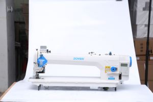 ZY9056-D4 zoyer 56 cm uzun kol doğrudan tahrik otomatik düzeltici otomatik ayak kaldırma lockstitch endüstriyel DİKİŞ MAKİNESİ - Product Image 2