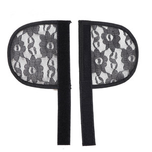 Red <span class=keywords><strong>para</strong></span> hacer Peluca de cola de caballo <span class=keywords><strong>para</strong></span> hacer Coleta, Color negro, Top, sin pegamento, con correa ajustable - Product Image 2