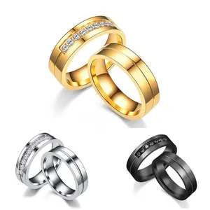אופנה ערב דובאי טהור יהלומי 24K זהב תכשיטי טבעת גברים