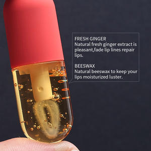 Ginger <span class=keywords><strong>Mint</strong></span> Minerale Hydraterende Langdurige Glansrijke Vloeibare Capsule Lipbalsem Private Label Lip Olie Plumper Olie - Product Image 3