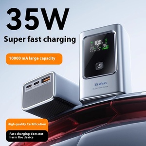 Bán Buôn Tùy Chỉnh 35W Máy Tính Xách Tay Sạc Mới Hiển Thị Kỹ Thuật Số Siêu Nhanh Phí <span class=keywords><strong>10000</strong></span> Ma Công Suất Cao Điện Thoại Di Động - Product Image 5