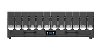 XLIGHTING IP65 impermeable 12 Uds * 60W LED Wave Light barra móvil RGBW emisor Lyre luces con DMX512 para escenario DJ Disco conciertos