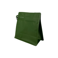 Pochette à fermeture éclair durable scellée à chaud à 8 côtés imprimée par gravure, emballage personnalisable de qualité alimentaire pour le café et les collations