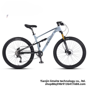 Vélo de montagne à suspension souple <span class=keywords><strong>ERMA</strong></span> LIMIT-MTB-005 27,5 pouces, cadre en alliage d'aluminium, fourche avant à amortisseur verrouillable, frein à disque hydraulique 9 - Product Image 4