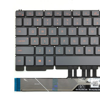 Clavier rétroéclairé pour ordinateur portable Dell G15 5511 5510 5515 5520 US/ UK / Espagnol / Français / Brésilien/ Russe / Arabe/ Turc Keyboa
