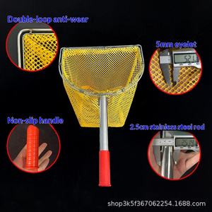 Red <span class=keywords><strong>de</strong></span> Pesca Completa <span class=keywords><strong>de</strong></span> PE con Ojos Pequeños <span class=keywords><strong>de</strong></span> 5mm, 90cm <span class=keywords><strong>de</strong></span> Largo y 30cm <span class=keywords><strong>de</strong></span> Profundidad, Accesorios <span class=keywords><strong>para</strong></span> Pesca <span class=keywords><strong>de</strong></span> Mariscos, Red <span class=keywords><strong>de</strong></span> Desembarque <span class=keywords><strong>para</strong></span> Carpas - Product Image 2