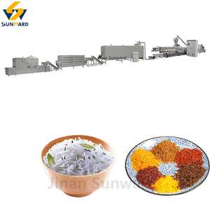 Pequeña máquina extrusora Arroz nutritivo Máquina de arroz fortificado Máquina de producción de cuscús de arroz artificial - Product Image 2