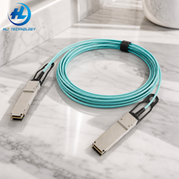 Cable Óptico Activo QSFP-100G-AOC5M QSFP-100G-AOC20M= 100G QSFP28 de 5/10m AOC para Interconexión de Servidores en Centros de Datos
