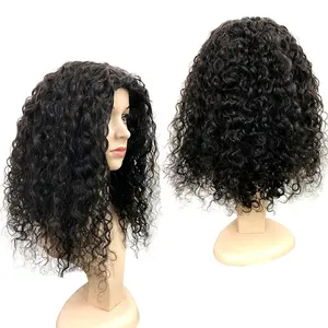 Water Wave 5x5 Lace Wigs For Black Women Ali Queen Hair Natural Color Peruvian Remy Human Hair Lace Wig With Baby Hair