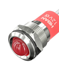 HBAN IP67 Metall-LED RGB Dreifarbige 220VAC Pilotleuchte UL-Zertifiziert 6mm IP67 Geräte-Anzeigeleuchten mit Kabeln - Product Image 4