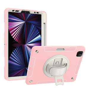 [Nhà máy sản xuất OEM] màu hồng tùy chỉnh thả bằng chứng Heavy Duty trường hợp máy tính bảng cho <span class=keywords><strong>iPad</strong></span> Pro 11 và <span class=keywords><strong>iPad</strong></span> không khí 4 5 10.9 inch trường hợp bìa - Product Image 2