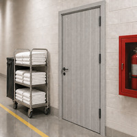 Porte d'hôtel ignifuge en gros, isolation thermique, étanche, bonne étanchéité, faible entretien pour couloir d'hôtel