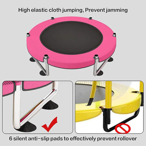 Bền Toddler Home nhảy Bungee an toàn đơn-bar Swing trong nhà ngoài trời trẻ em trẻ em Mini Trampoline - Product Image 3