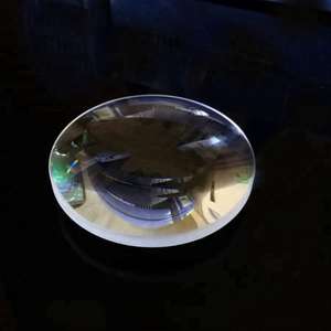 เลนส์ออพติคอลแก้วครึ่งวงกลมเลนส์นูน Plano แก้ว - Product Image 2